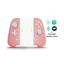 Joypad Game Controller Wireless (L/R) For Nintendo Switch / OLED Lite Gamepad Joysticks Con With Custom Edition Crossing - Pink