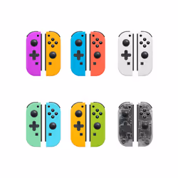 Joy Pad Switch Controller  with Strap  for Nintendo Switch Support Wake-up Function,L/R Switch Joycon Controller with 6-Axi - Right Red
