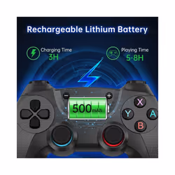 Support Bluetooth Wireless Gamepad Controller Compatible With Nintendo Switch Pro/ Switch Oled /Switch Lite PC Controle Joystick - 1pc Blue