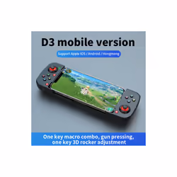 Cell Phone Gamepad Joystick For iPhone Android Control Bluetooth Controller Trigger Pubg Mobile Game Pad Gaming Cellphone Man ...