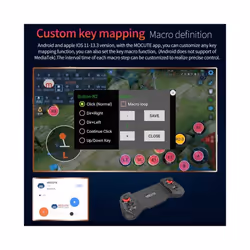 Cell Phone Gamepad Joystick For iPhone Android Control Bluetooth Controller Trigger Pubg Mobile Game Pad Gaming Cellphone Mando - Style B