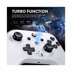 Wifi/2.4G/Wired Wireless Controller For Xbox Series X S/Xbox One S X Wifi Gamepad PC Joystick For Microsoft/Windows Game Console - 2.4G white