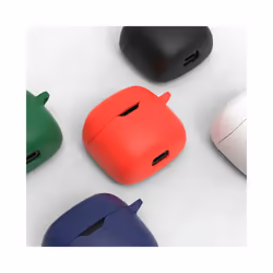 For JBL TUNE FLEX Case Non-slip Silicone Wireless Bluetooth Earphones Cover With Hook Protect Case For JBL TUNE FLEX Fundas - White, For JBL TUNE FLEX