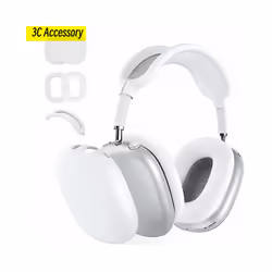 3 in 1 Headphone Case for AirPods Max Shockproof Head-Mounted Earphone Protector Cover for AirPods Max Case - 3 IN 1 Case, Fo ...