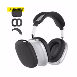 3 in 1 Headphone Case for AirPods Max Shockproof Head-Mounted Earphone Protector Cover for AirPods Max Case - 3 IN 1 Case, Fo ...