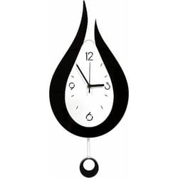 Modern Wall Clock, Acrylic Water Drop Design, Large Wall Clock, 54 cm Swing Wall Clock, No Ticking Noise