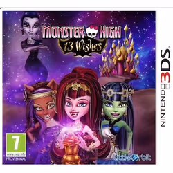 Nintendo Monster High: 13 Wishes - The Official Game (3DS), Nintendo 3DS, E (Everyone)