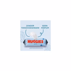 Huggies Pure Baby Wipes 18 Packs (1008 Wipes Total) 99 Percent Pure