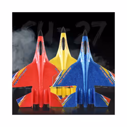 RC Aircraft SU27 Plane 2.4G Radio Control Glider Remote Controlled Fighter - SU27 Blue 1B
