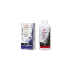 3.6oz) Wella Color Charm Permanent Liquid Color | Wella Permanent Hair Dye - 7AA+ Developer (Vol. 20