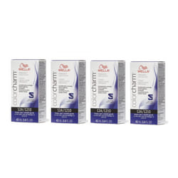 Wella Color Charm Permanent Liquid Color | Wella Permanent Hair Dye - 4Pk 12A Frosty Ash
