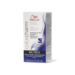 Wella Color Charm Permanent Liquid Color | Wella Permanent Hair Dye - 8A Light Ash Blonde