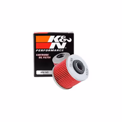 Powersports Oil Filter Cartridge 55x71mm compatible with Yamaha Aprilia Jawa Derbi Keeway KN145 Black