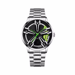 Wheel Watch Men Rim Hub Luxury Sports Car Men's Watch Stainless Steel Men's Quartz Watches for BMW GTR Audi wheel rim design ...