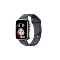 Kids 4G Smart Watch SOS GPS Location Tracker Sim Card Video Call WiFi Chat Camera Flashlight Waterproof Smartwatch For Children Watches - Black