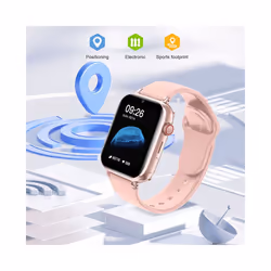 Kids 4G Smart Watch SOS GPS Location Tracker Sim Card Video Call WiFi Chat Camera Flashlight Waterproof Smartwatch For Children Watches - White