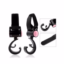 Baby Stroller Hook 360-degree Rotatable Baby Stroller Hook Baby Stroller - Yellow