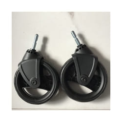 Original Wheels For Donna /Doona Replace Mosquito Net Rain Cover Bag Leather - front 1 pair