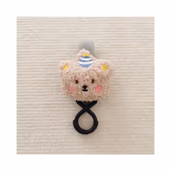 Baby Stroller Hook Plush Bear Mommy Bags Hanger Holder Wheelchair Stroller - bear-A9