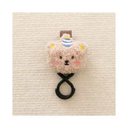 Baby Stroller Hook Plush Bear Mommy Bags Hanger Holder Wheelchair Stroller - bear-A5