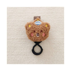 Baby Stroller Hook Plush Bear Mommy Bags Hanger Holder Wheelchair Stroller - bear-A4