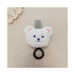 Baby Stroller Hook Plush Bear Mommy Bags Hanger Holder Wheelchair Stroller - bear-A17