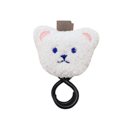 Baby Stroller Hook Plush Bear Mommy Bags Hanger Holder Wheelchair Stroller - bear-A3