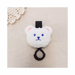 Baby Stroller Hook Plush Bear Mommy Bags Hanger Holder Wheelchair Stroller - bear-A12