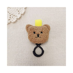 Baby Stroller Hook Plush Bear Mommy Bags Hanger Holder Wheelchair Stroller - bear-A14