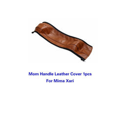 Baby Stroller PU Leather Handle Covers For Mima Xari Pram Bar Sleeve Case - mom 1pc brown