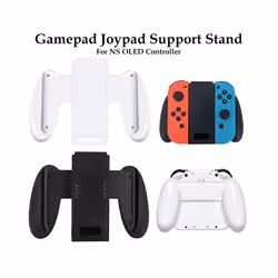For Nintendo Switch OLED Controller Grip Handle Comfortable Gamepad Joypad - Black