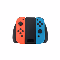 For Nintendo Switch OLED Controller Grip Handle Comfortable Gamepad Joypad - Black