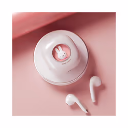 Miffy Bluetooth Wireless EarBuds Headset TWS Bluetooth 5.3 Touch Control - Pink