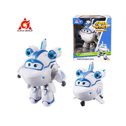 Super Wings 5 Inches Transforming Jett Dizzy Donnie Deformation Airplane - Supercharged Astra