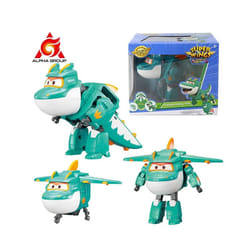 Super Wings 5 Inches Transforming Jett Dizzy Donnie Deformation Airplane - Tino