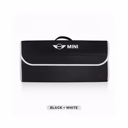 Car Trunk Storage Bag Organizer Sundries Stowing Tidying Box For MINI - D-Black, D-Black