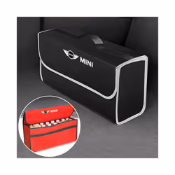 Car Trunk Storage Bag Organizer Sundries Stowing Tidying Box For MINI - D-Dark Grey, D-Dark Grey