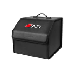 Car Foldable Storage Box Trip Camping Leather Bag For Audi Quattro A1 - For A3, For A3