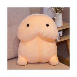 Trick  Plush Toy Simulation Boy Dick Plushie Real-life  Plush Hug Pillow - Pink, 10cm