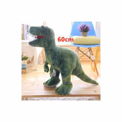 50cm-80cm Simulation Dinosaur Plush Toys Stuffed Animals Plush Dinosaur - 60cm green