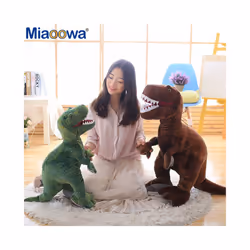 50cm-80cm Simulation Dinosaur Plush Toys Stuffed Animals Plush Dinosaur - 60cm green