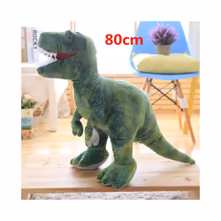 50cm-80cm Simulation Dinosaur Plush Toys Stuffed Animals Plush Dinosaur - 80cm green