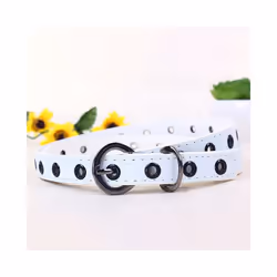 Children Belt Kids Cute Peach Heart Buckle Faux Leather Belts For Girls - 90cm, 24