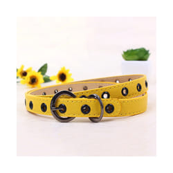 Children Belt Kids Cute Peach Heart Buckle Faux Leather Belts For Girls - 90cm, 21