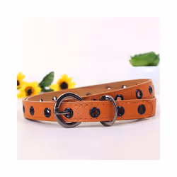 Children Belt Kids Cute Peach Heart Buckle Faux Leather Belts For Girls - 90cm, 26