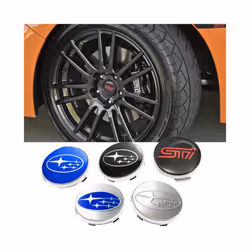 4PCS 60mm Car Styling Wheel Tyre Center Hub Cover Caps for Subaru STI - G, G