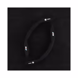 For BMW Universal Steering Wheel Cover 1 2 3 4 5 6 7 8 Series x1 x2 x3 - Black 2 PCS