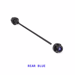 Rear Front Axle Fork Crash Slider For BMW S1000RR S1000R S1000XR 2019-2023 - Rear Blue