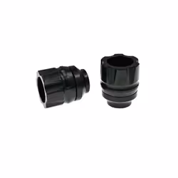 Aluminum Alloy Buffer Anti Collision Cup Front Fork Cup 13mm Wheel Protection - Black