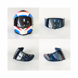 HJ-20M Helmet Visor Suitable for HJC C70 FG-17 IS-17 FG-ST HJ-20ST Motorcycle - Rainbow